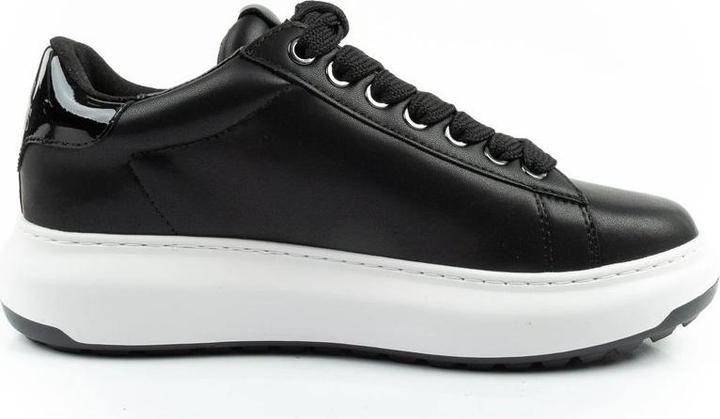 Actual product image Karl Lagerfeld men's shoes sneakers Kapri natural leather black (43)
