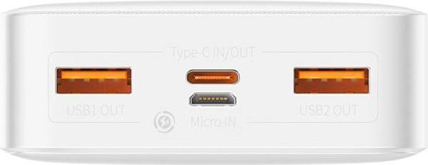 Actual product image Baseus Bipow Digital Display (20000 mAh, 20 W, 74 Wh)
