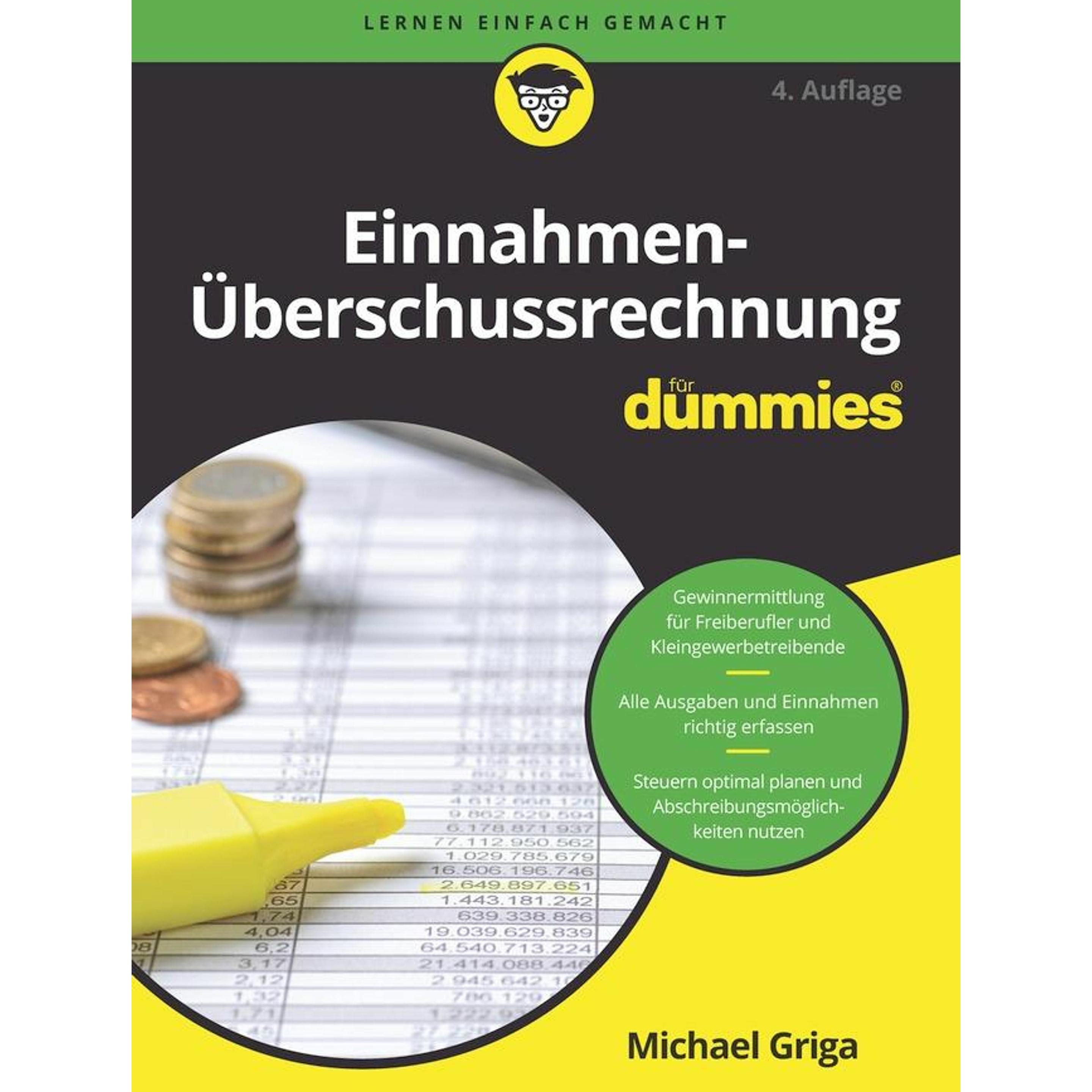 Einnahmen-Überschussrechnung für Dummies, Fachbücher von Michael Griga