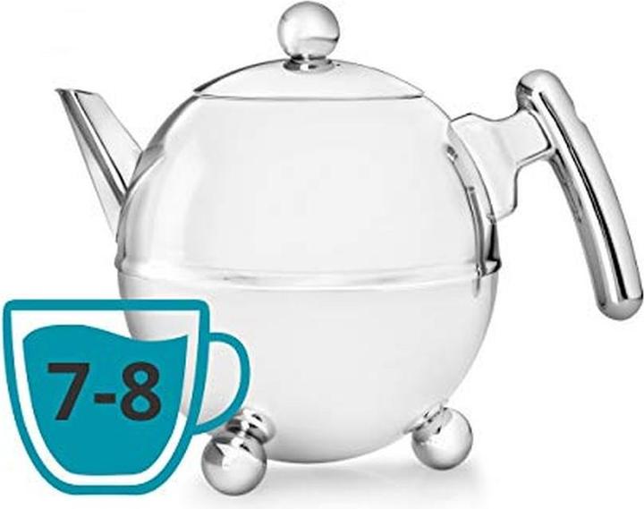 Actual product image Bredemeijer Bella Ronde 1.5l teapot with chrome fittings 1305CH (1.50 l)