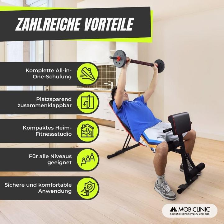 Actual product image Mobiclinic Planefit Adjustable Folding Bench