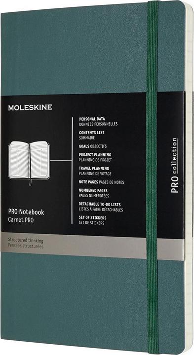 Produktbild Moleskine Professionelles Notizbuch (A5, Liniert, Weicher Einband)