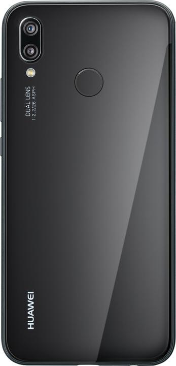 Actual product image Huawei P20 Lite (64 GB, Midnight Black, 5.80", Hybrid Dual SIM, 4G)