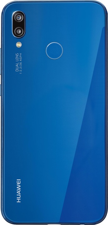 Actual product image Huawei P20 Lite (64 GB, Small Blue, 5.80", Hybrid Dual SIM, 16 Mpx, 4G)