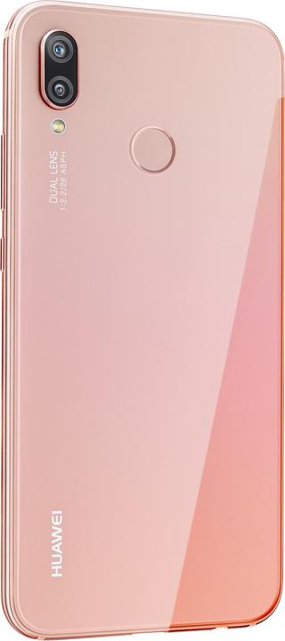 Actual product image Huawei P20 Lite (64 GB, Sakura Pink, 5.80", Hybrid Dual SIM, 4G)