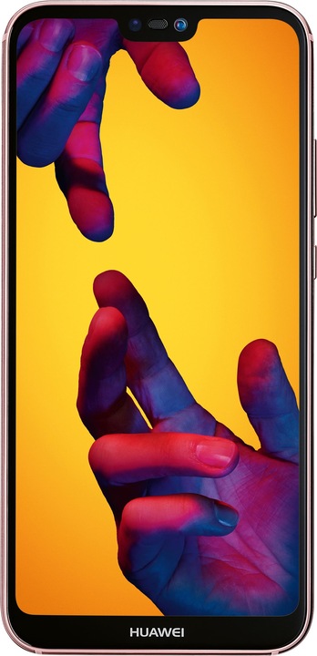 Actual product image Huawei P20 Lite (64 GB, Sakura Pink, 5.80", Hybrid Dual SIM, 16 Mpx, 4G)