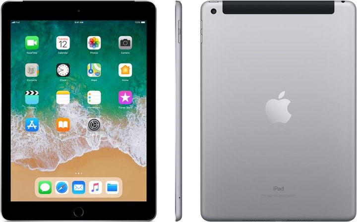 Image du produit Apple iPad (2018) (4G, 9.70", 128 Go, Gris sidéral)