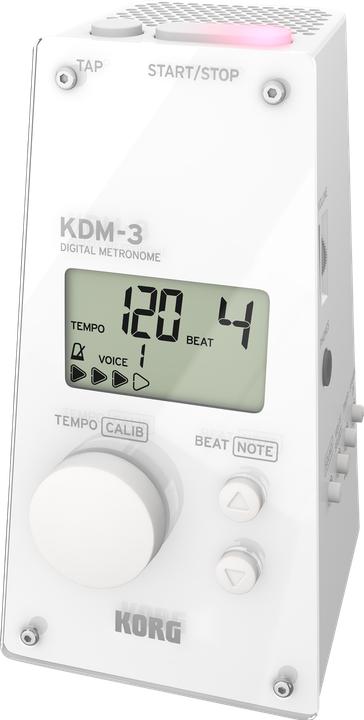 Korg KDM-3 WH Métronome numérique (Métronome)