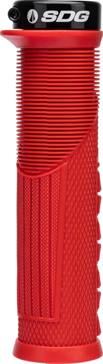 Produktbild Sdg Thrice OC Lock-On Griff, 136/32.5mm, red/black