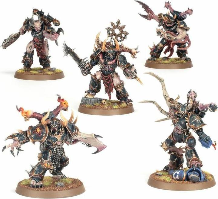 Produktbild Games Workshop Warhammer 40.000 - Chaos Space Marines Combat Patrol (Kunststoff)