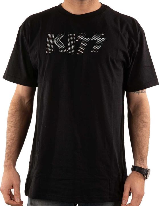 Produktbild KISS TShirt mit Diamante Logo Erwachsene (XL)