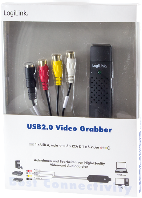 Produktbild LogiLink Audio und Video Grabber USB 2.0