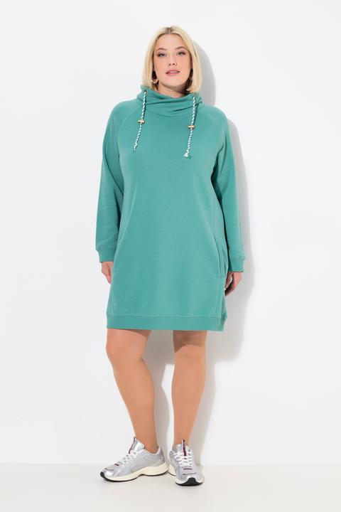 Produktbild Ulla Popken Sweatkleid, Stehkragen, Langarm, Taschen (50, 52)