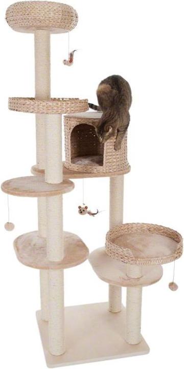 Actual product image zooplus Cat Tree Natural Home IV (192 cm, Beige)