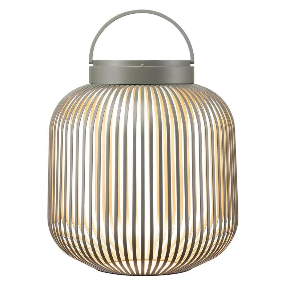 Blomus, Lantaarns, Mobiele Led-lamp Lito Led M 30, 5 X 27, 5 Cm Binnen & Buiten Granietgrijs