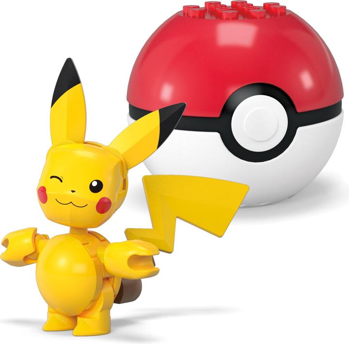 Produktbild MEGA Pokémon 2er Pokéball Set - Pikachu und Ditto