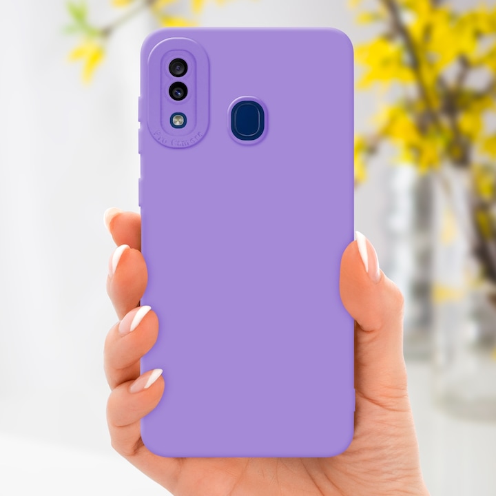 Actual product image Cadorabo Case for Samsung Galaxy A20 / A30 / M10s in TPU Fluid LM162 Style (Samsung Galaxy A20, Samsung Galaxy M10s, TCL A30)