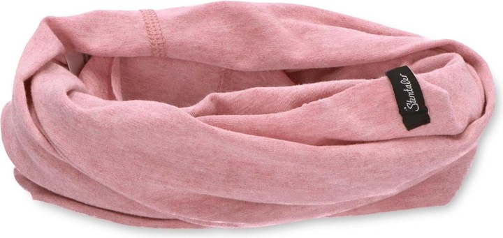 Actual product image Sterntaler Baby Scarf Loop Uni Jersey Pink Size 2