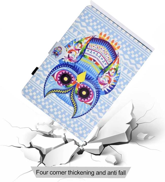Produktbild König Design Schutz Tablet Hülle für Samsung Galaxy Tab S8 Case Cover Tasche Bumper Wallet (Galaxy Tab S8)