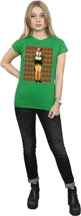 Produktbild Elf Buddy Santa Scream TShirt (L)