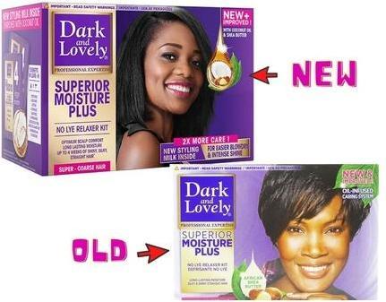 Produktbild Dark & Lovely Moisture Plus Shea Butter Conditioning Relaxer Super Hair Straightening