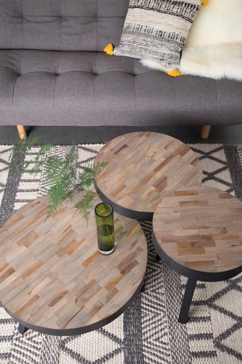 Produktbild White Label Living Suri (74 x 74 x 32 cm)