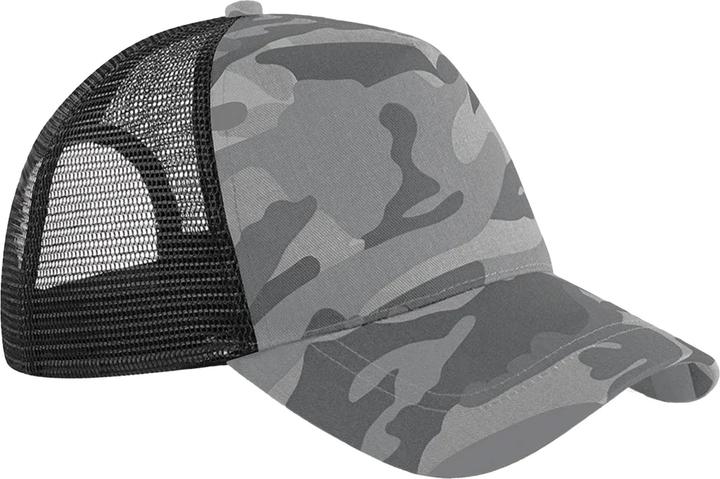 Produktbild Beechfield Erwachsene Camo Snapback Trucker Cap (One Size)
