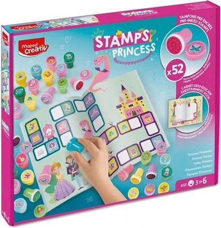 Actual product image Maped Creativ Kolorowe Stempelki Świat Księżniczek