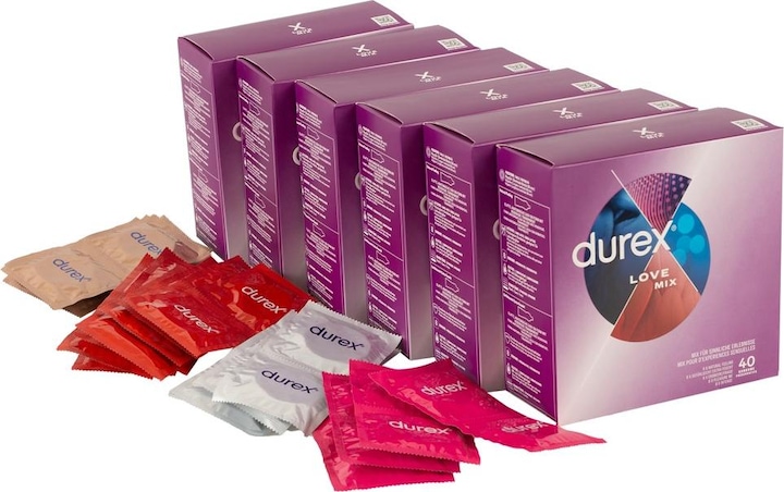 Produktbild Durex Love Mix 40er Vorteilspackung (240 Stk.)