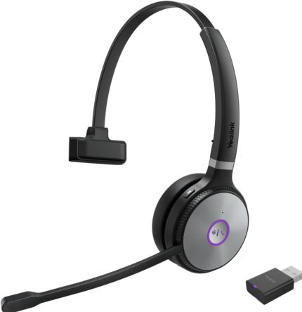 Productafbeelding Yealink Hoofdtelefoon WH62 Mono Draagbare Teams (Draadloze, USB-A)