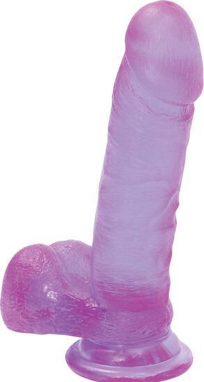 Produktbild Doc Johnson Crystal Jellies - Realistic Cock with Balls