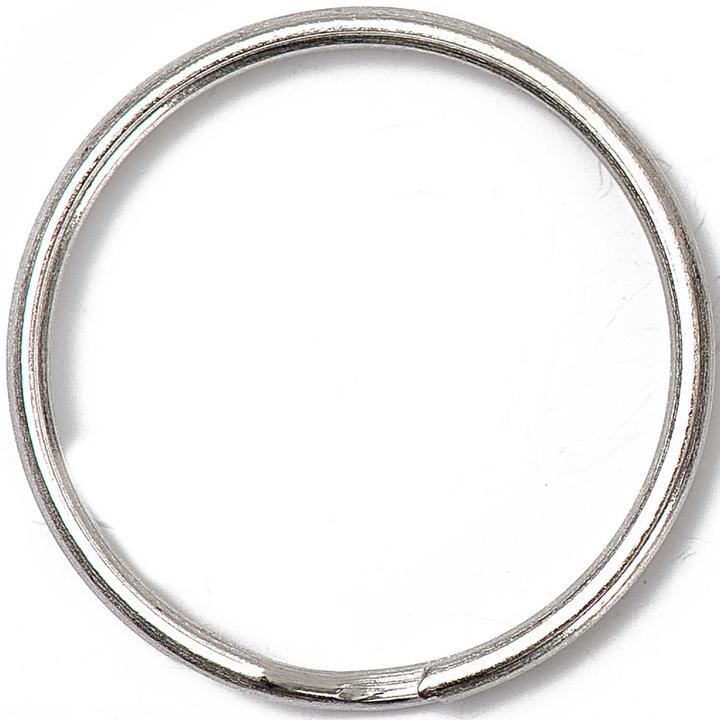Actual product image Rico Key ring, silver 30 mm
