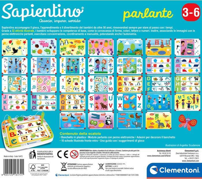 Immagine prodotto Clementoni Sapientino Parlante