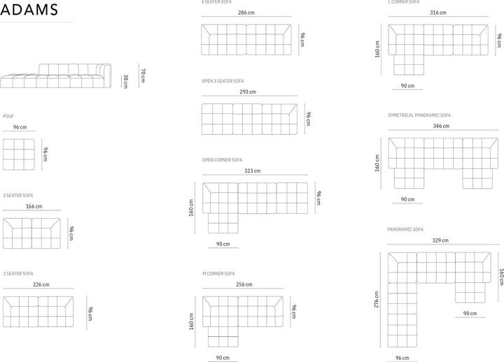 Actual product image Maison Heritage Adams (Sofa landscape)