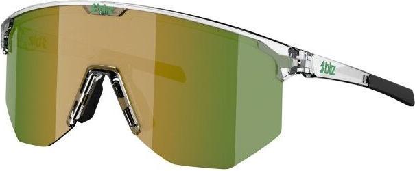 Brown W Green Multi, Transparent White