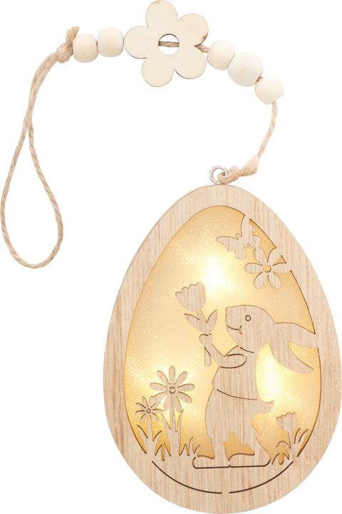 Actual product image VBS Egg pendant with LED "Hasi (1 x)