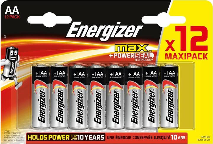 Actual product image Energizer Max (12 pcs., AA)
