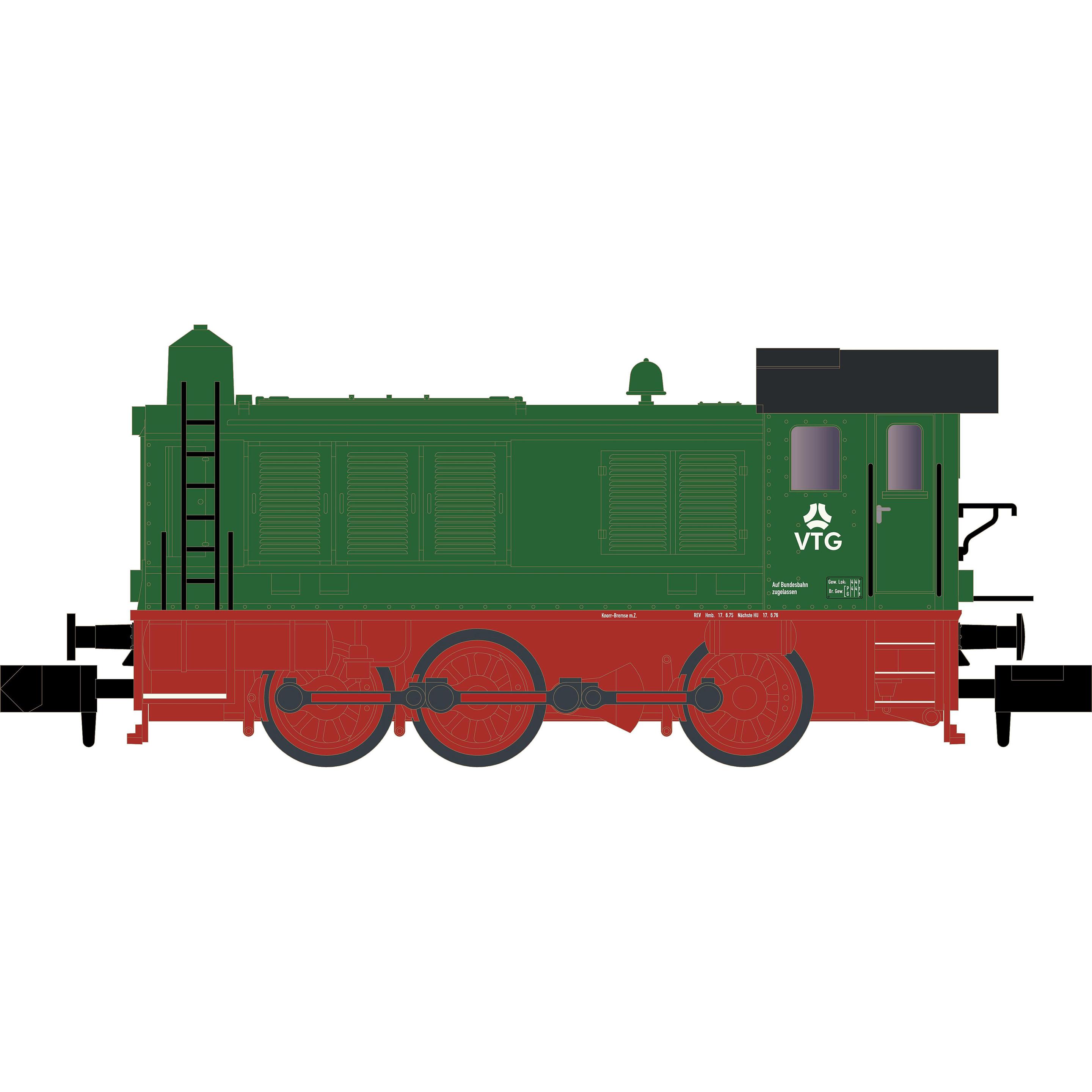 Hobbytrain Diesellok V36 VTG Ep.IV (Spur N)