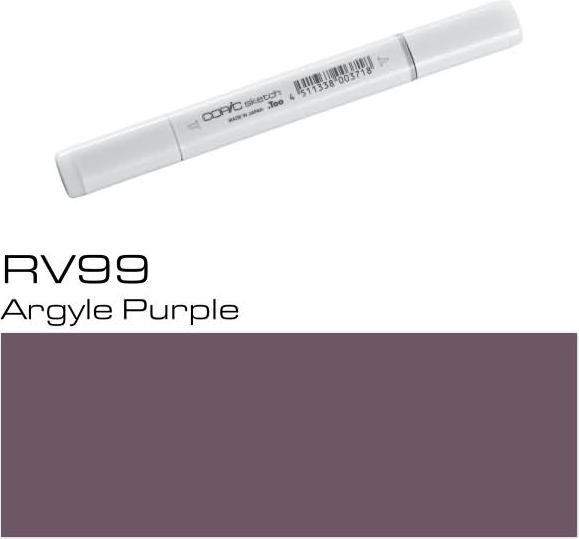 Image du produit Copic Sketch Type RV - 99 (RV99 - Pourpre argyle, 1 x)