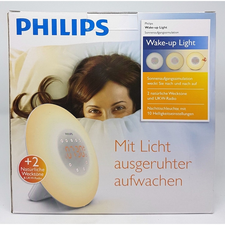 Actual product image Philips Wake-up Light HF3506/05