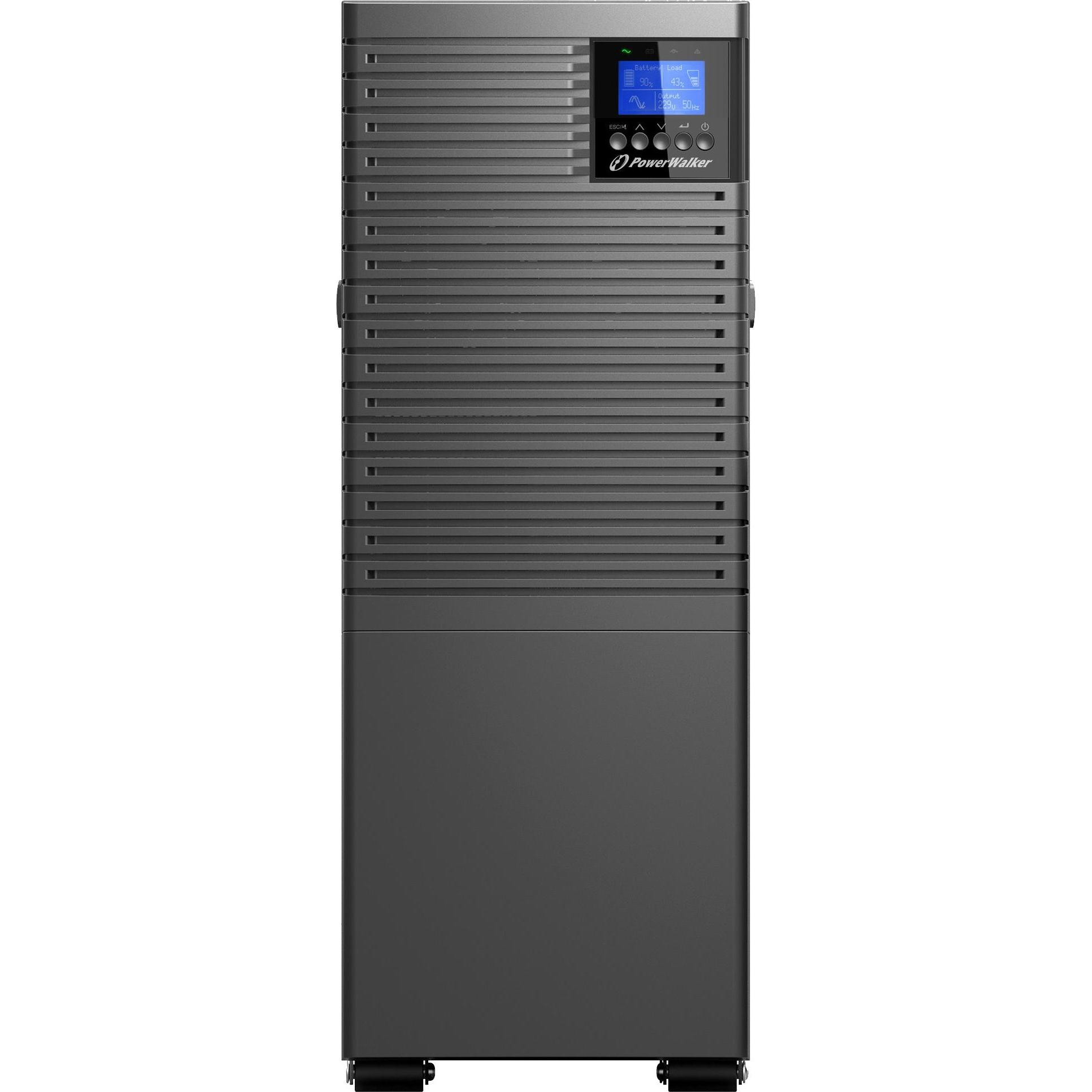 Powerwalker USV VFI 6000 ICT loT (6 VA, 6000 W, Online-Doppelwandler USV), USV