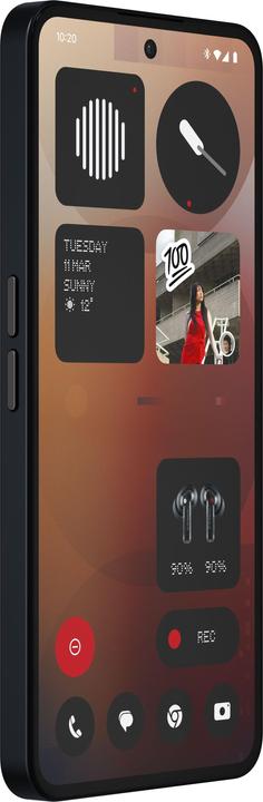 Produktbild Nothing Phone (3a) (256 GB, Black, 6.77", Dual SIM, 50 Mpx, 5G)