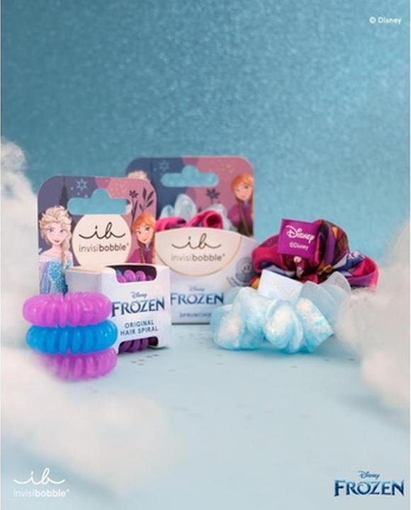Immagine prodotto Invisibobble Fascetta per capelli per bambini Sprunchie Disney Frozen 2 pezzi (Set di cravatte per capelli)