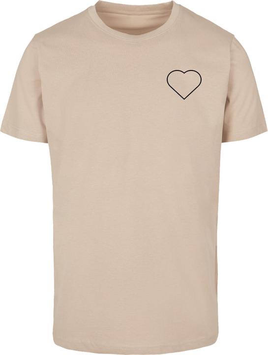 Produktbild Merchcode MHSS Herz Schwarz 2 T-Shirt - 172479 (S)