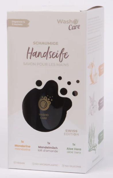 Actual product image Washo Hand Soap Swiss Edition Starter Set (refill, Liquid soap, 200 ml)