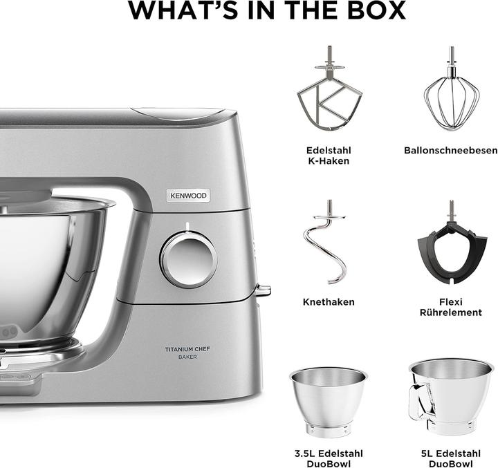 Actual product image Kenwood Titanium Chef Baker (1200 W, 5 l)