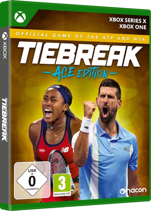 Produktbild Nacon Gaming TIEBREAK: Official Game of the ATP and WTA (Xbox Series X, DE)