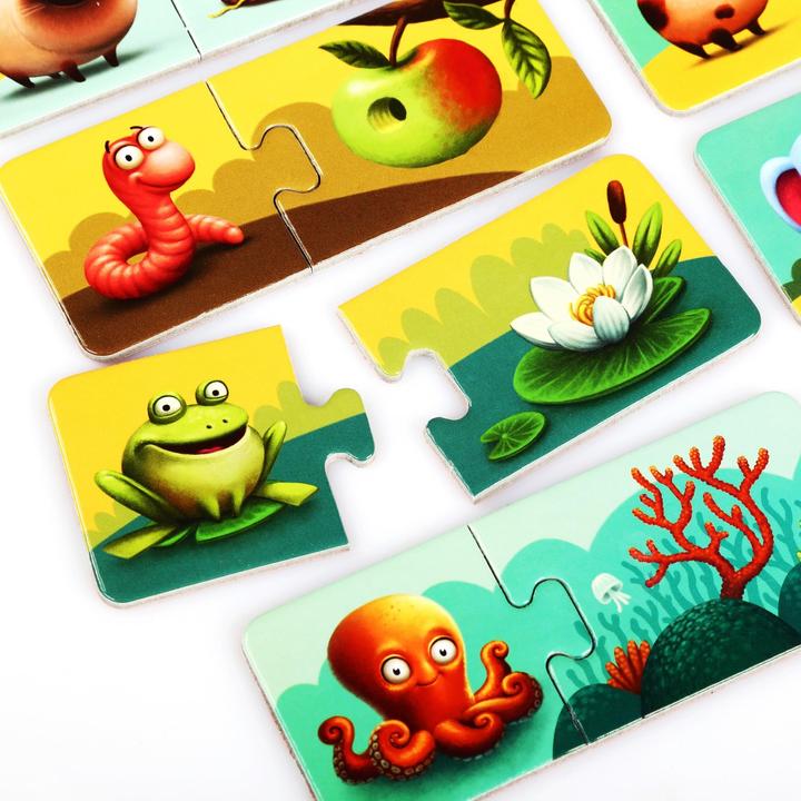Actual product image Puzzlika puzzle "My home (10 pieces)