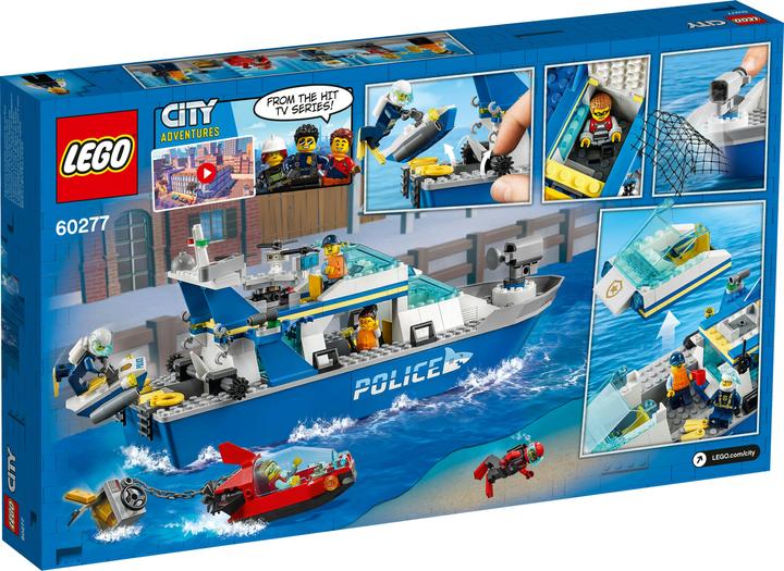 Actual product image LEGO Police boat (60277, LEGO City)