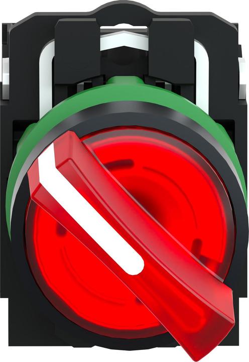 Actual product image Schneider Electric Schneider illuminated pushbutton XB5AW34G5C0compl plastic tactile red